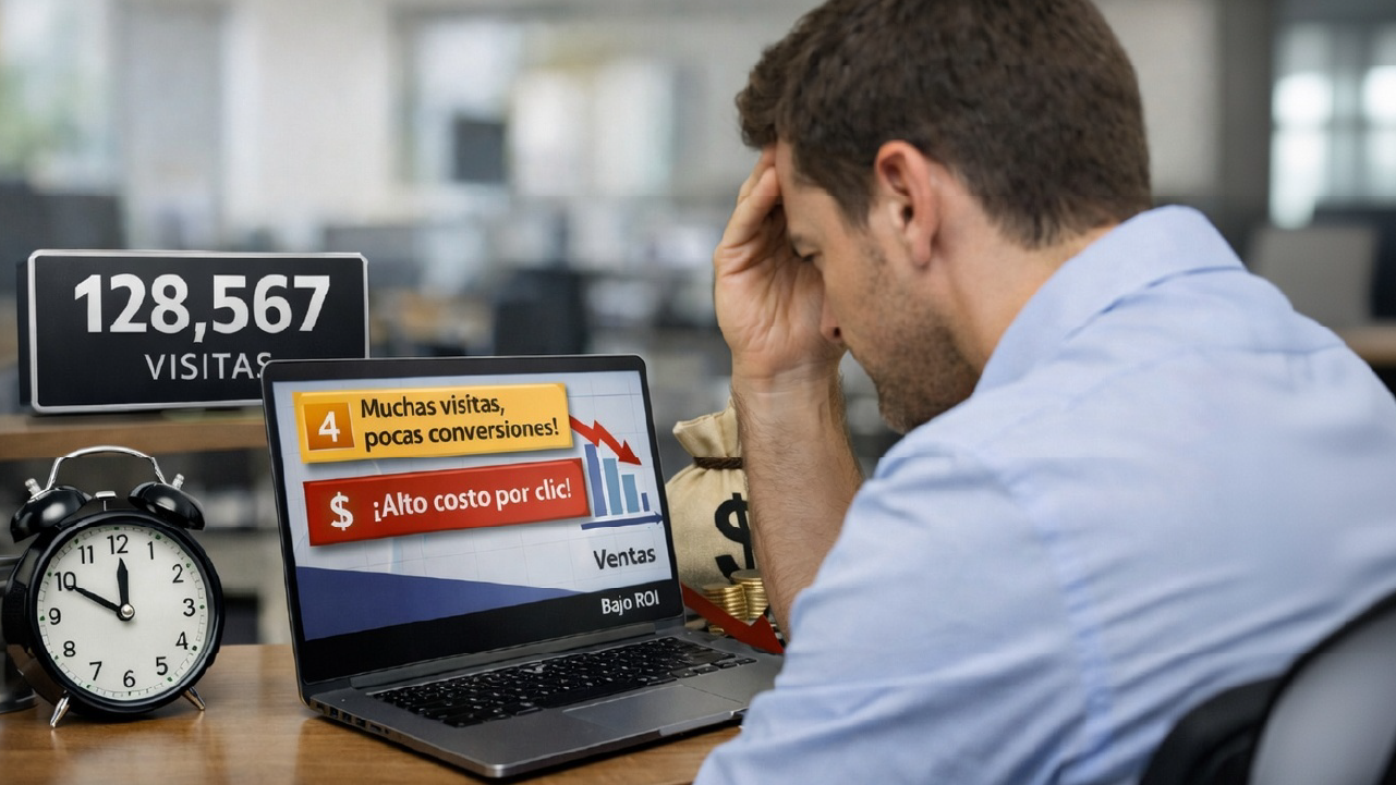 pérdida dinero en campañas digitales