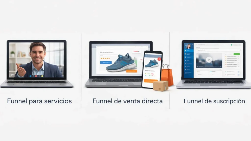 tipos de funnels automatizados por negocio