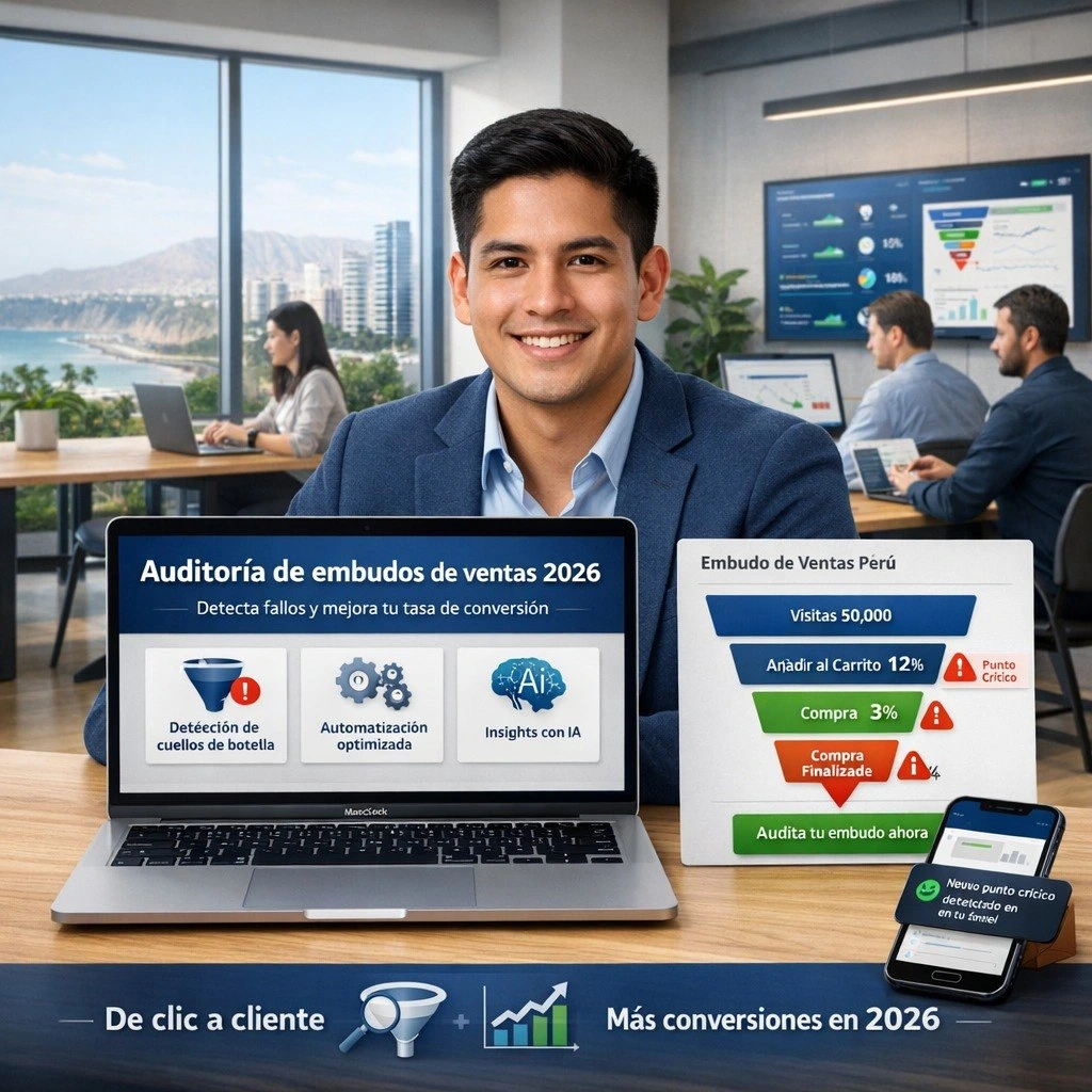 Auditoría de embudos de ventas