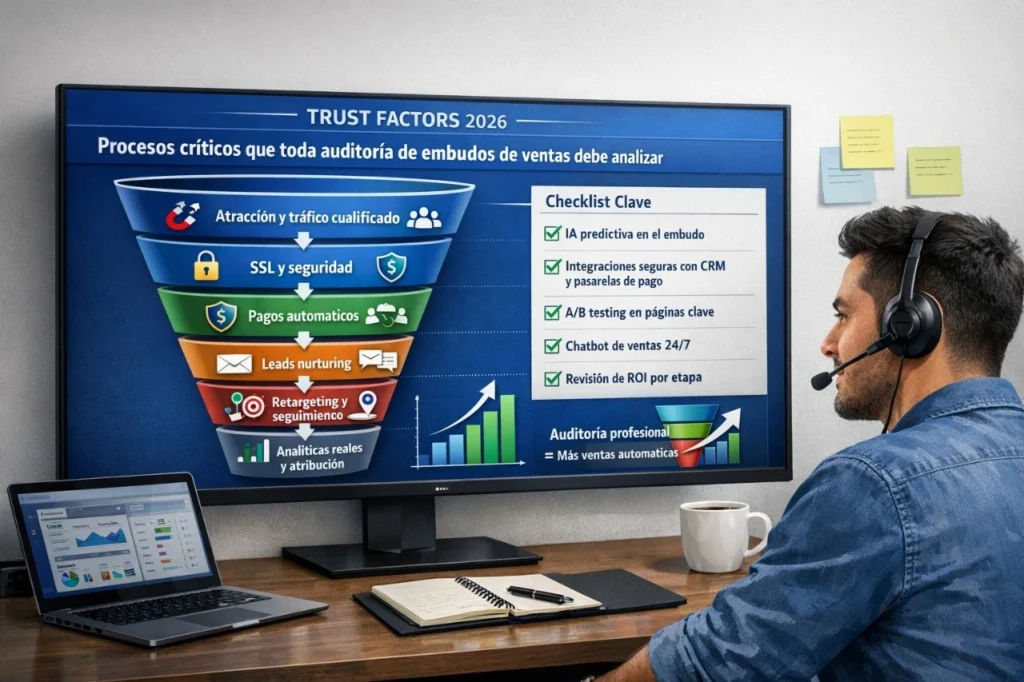 Auditoría de embudos de ventas