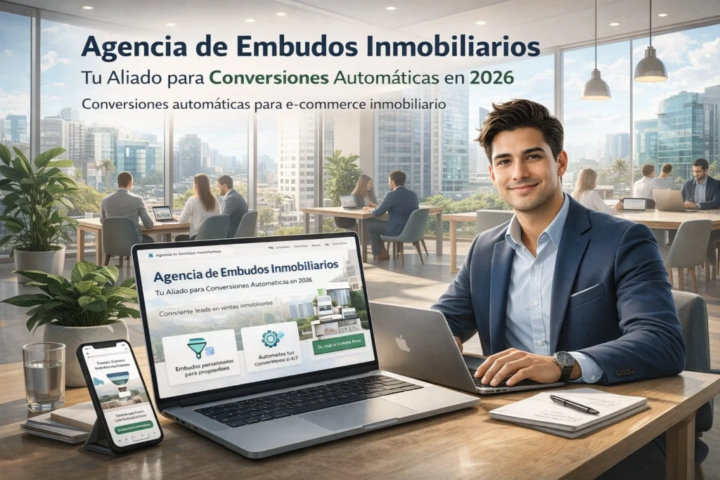 Agencia de embudos inmobiliarios