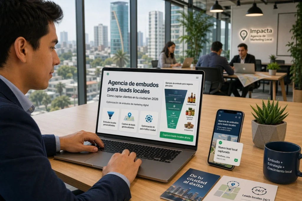 Agencia de embudos para leads locales