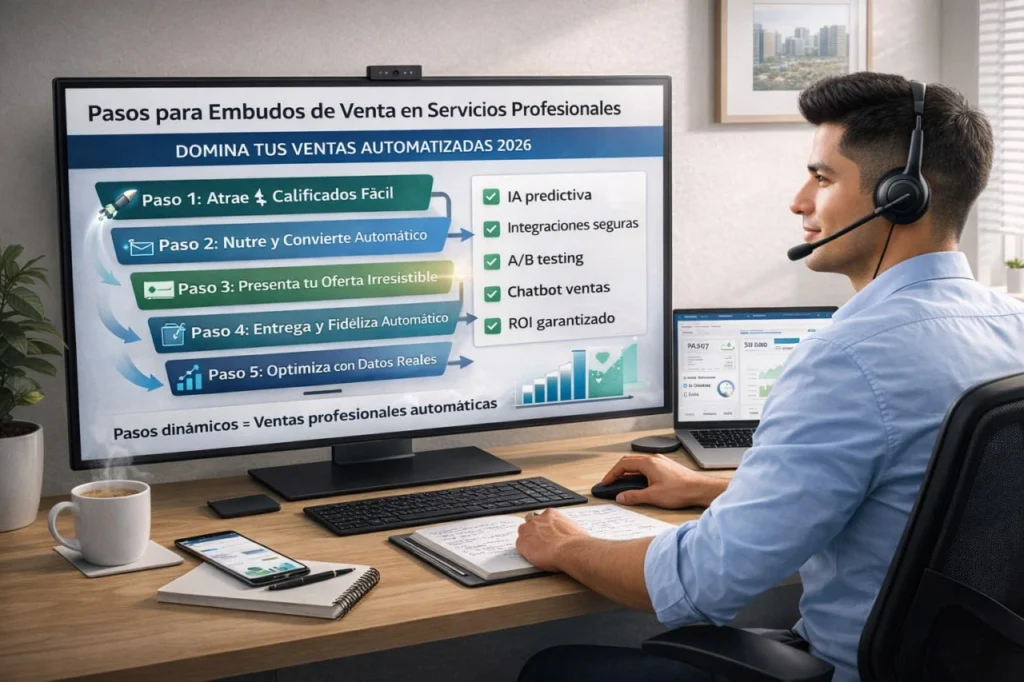 Embudos de venta para servicios profesionales