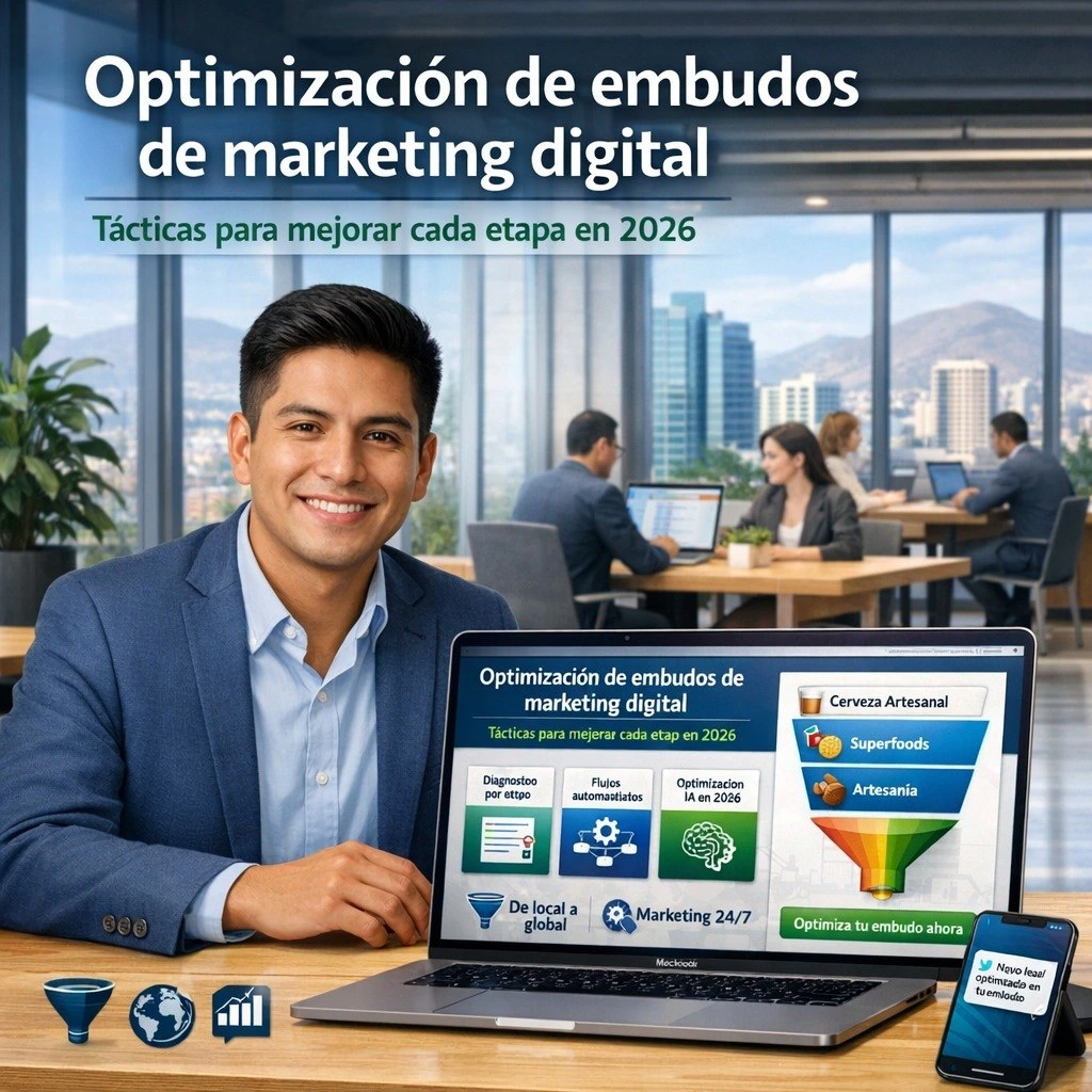 Optimización de embudos de marketing digital