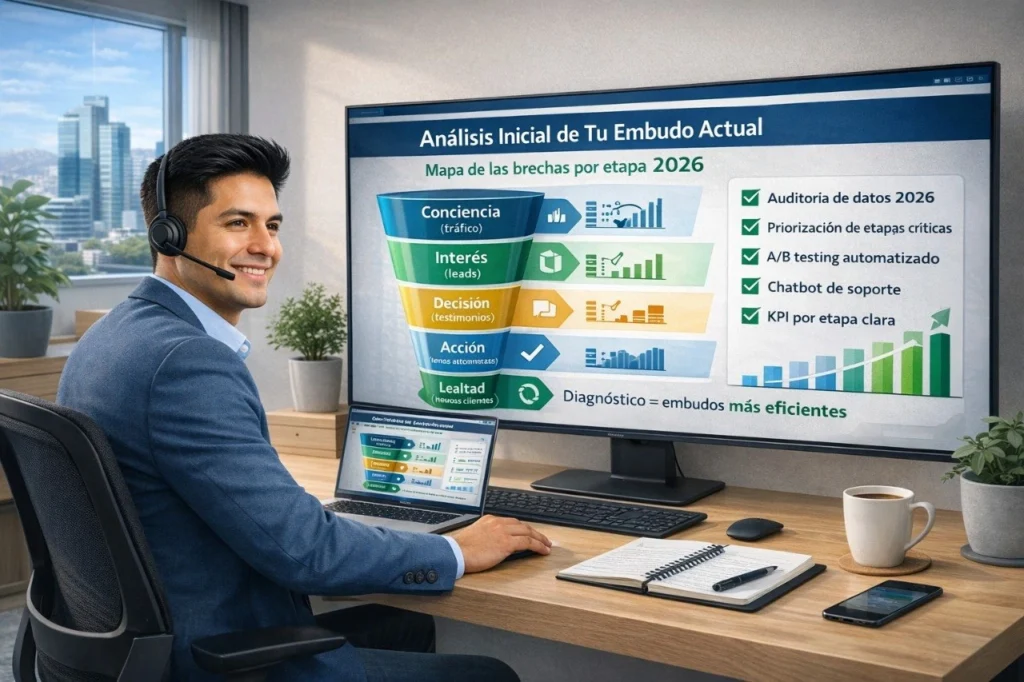 Optimización de embudos de marketing digital