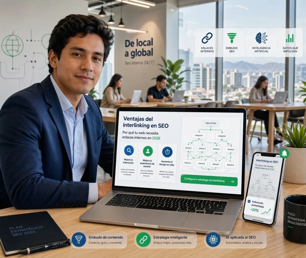 Ventajas del interlinking en SEO