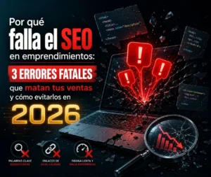 Por qué falla el SEO en emprendimientos