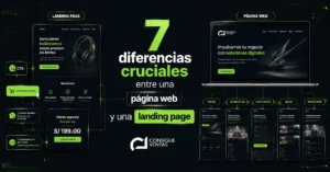 las siete diferencias entre una landing page vs pagina web