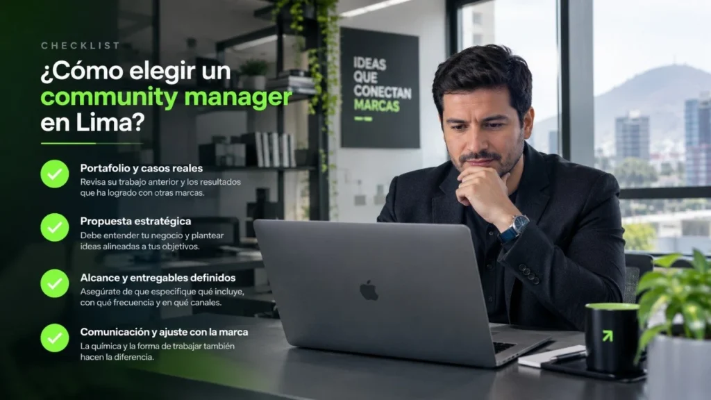 cuanto cobra un community manager en lima