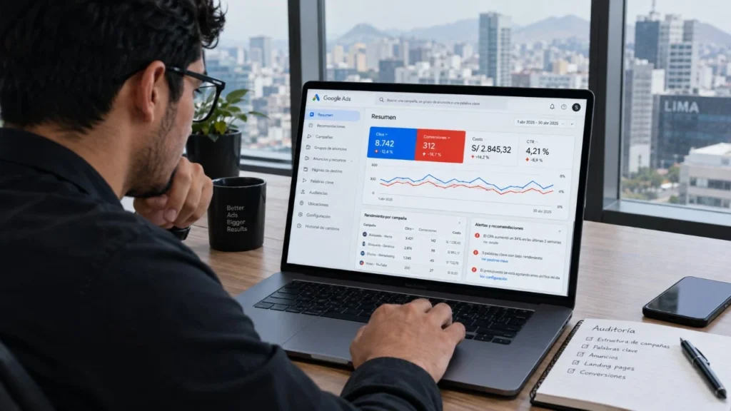 Errores en Google Ads en Perú